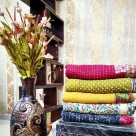 Vintage Throw Kantha Quilts