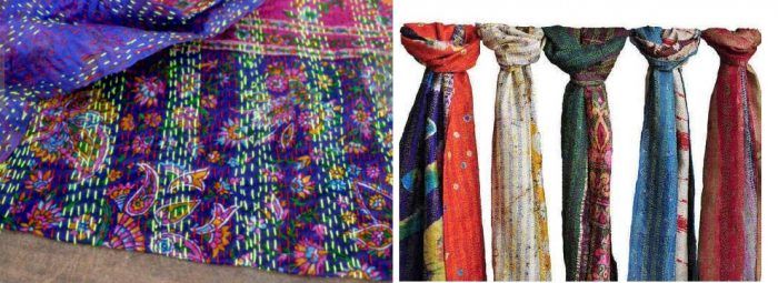 Vintage Kantha Quilts, Throw Blankets, Bedspreads & Wholesale Quilts