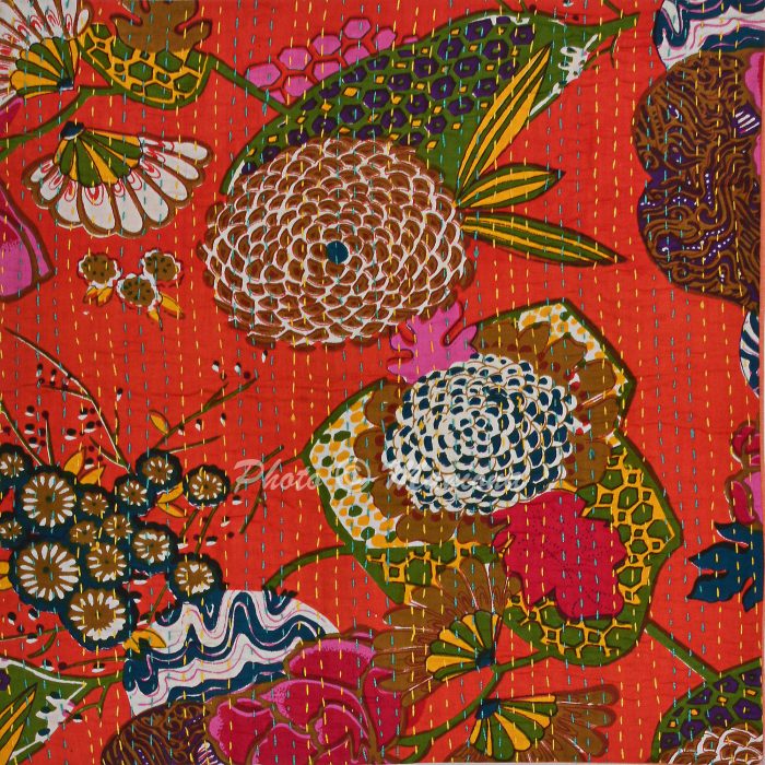 Vintage Kantha Quilts, Throw Blankets, Bedspreads & Wholesale Quilts