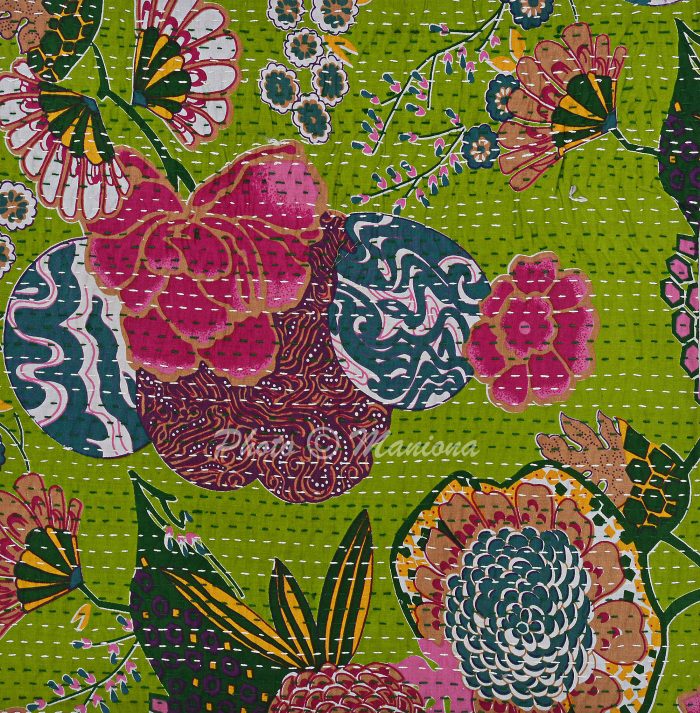 Vintage Kantha Quilts, Throw Blankets, Bedspreads & Wholesale Quilts