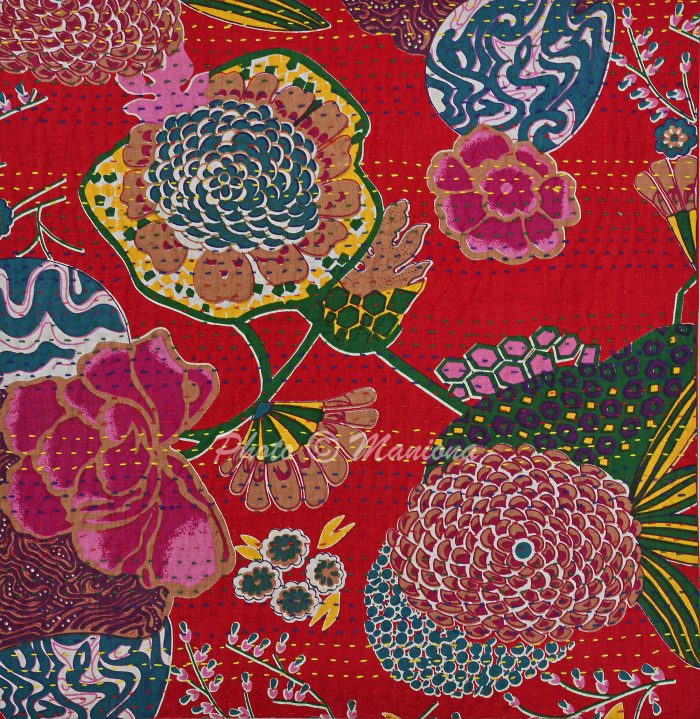 Vintage Kantha Quilts, Throw Blankets, Bedspreads & Wholesale Quilts