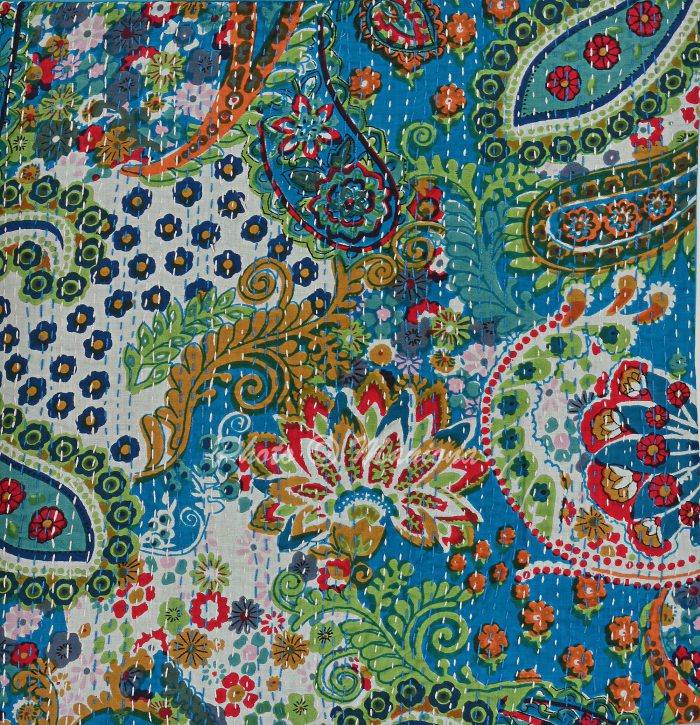 Vintage Kantha Quilts, Throw Blankets, Bedspreads & Wholesale Quilts