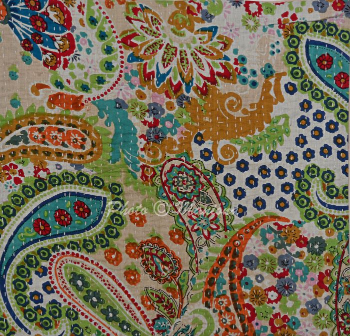 Vintage Kantha Quilts, Throw Blankets, Bedspreads & Wholesale Quilts