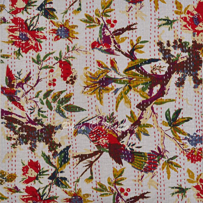 Vintage Kantha Quilts, Throw Blankets, Bedspreads & Wholesale Quilts