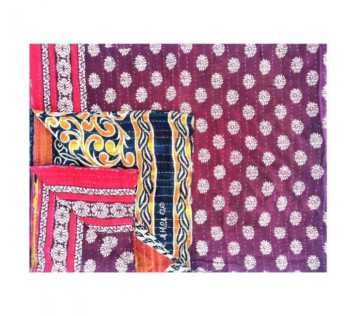 Vintage Kantha Quilts, Throw Blankets, Bedspreads & Wholesale Quilts