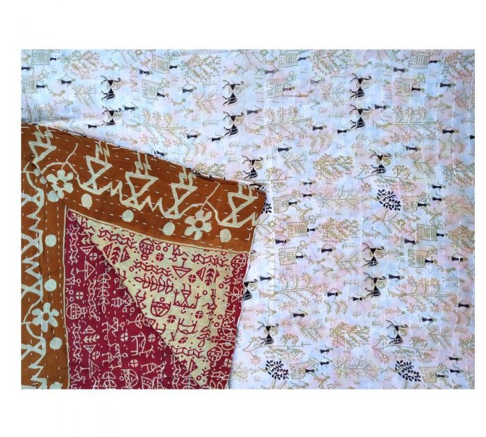 Vintage Kantha Quilts, Throw Blankets, Bedspreads & Wholesale Quilts