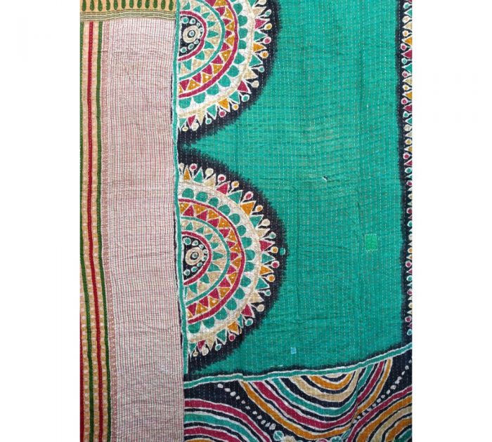 Vintage Kantha Quilts, Throw Blankets, Bedspreads & Wholesale Quilts