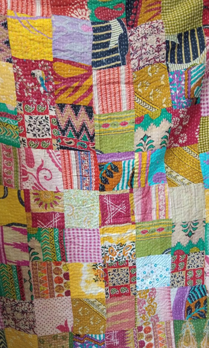 Vintage Kantha Quilts, Throw Blankets, Bedspreads & Wholesale Quilts