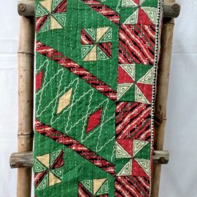 Designer Twin Kantha Quilt