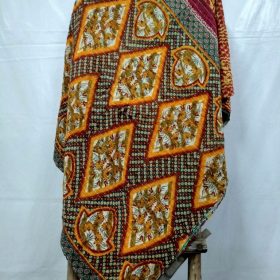 zigzag kantha