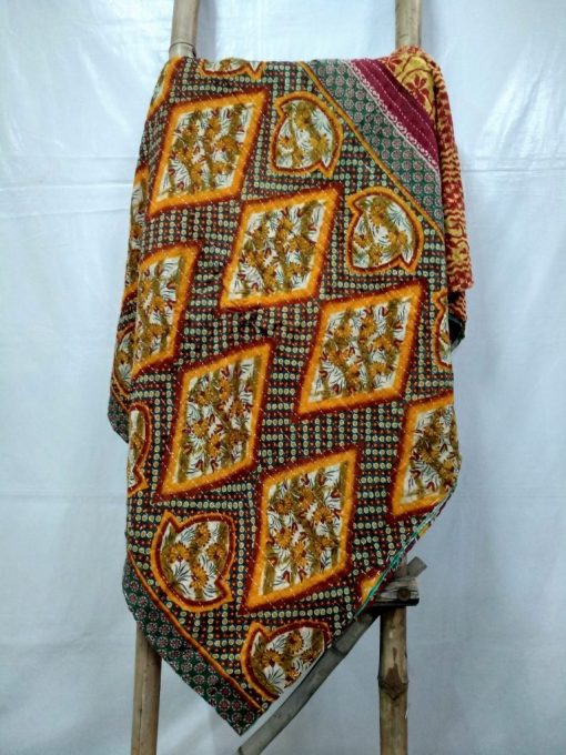 zigzag kantha