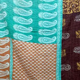 paisley kantha twin