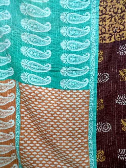 paisley kantha twin