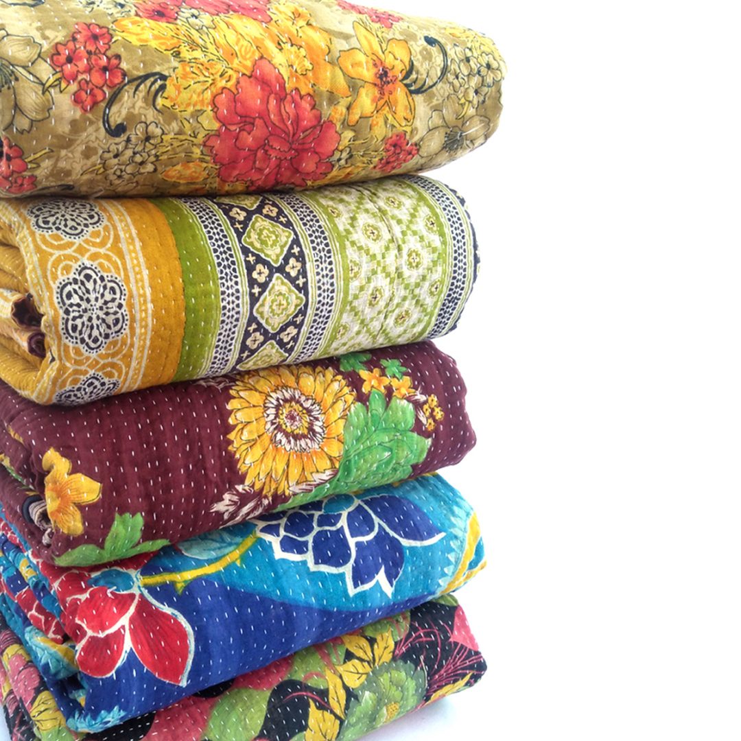 Find Great deals at wholesale price of Kantha Quilt and Handmade product
