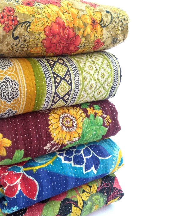 Vintage Kantha Blanket