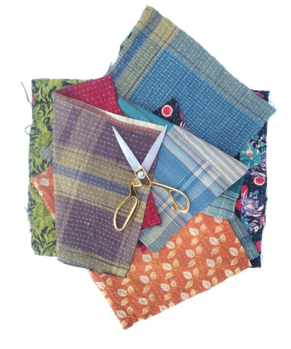 Kantha Embroidered Scrap