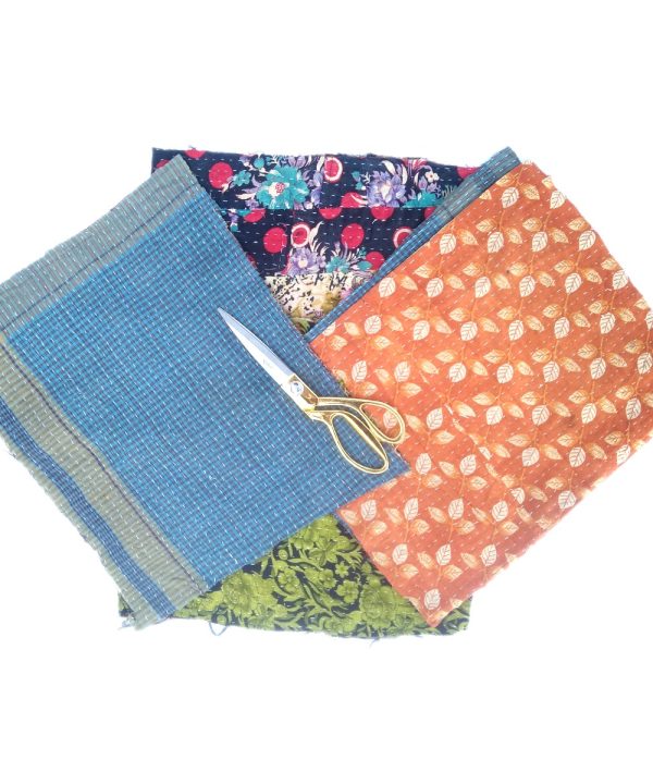 Kantha Quilt Vintage Scrap