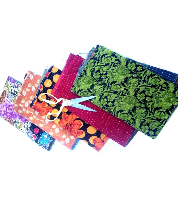 Vintage Kantha Scrap Lot