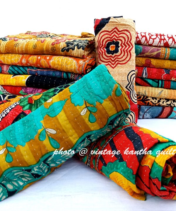 Rama Vintage Kantha Quilt Lot