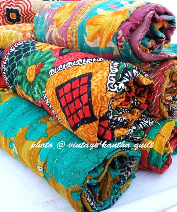Makki Vintage Kantha Quilt Lot