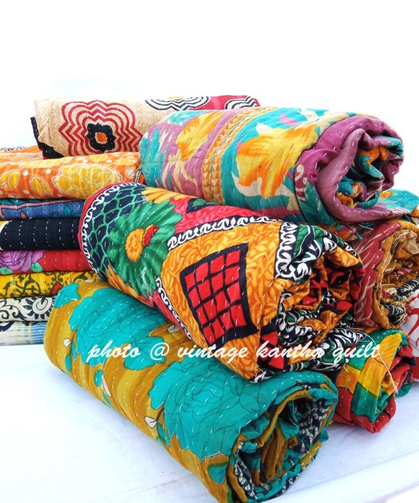 Indian Handmade Kantha Gudari Lot