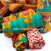 Vintage Kantha Quilt by Lalli