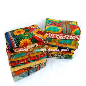 Vintage Kantha Quilt by Chayya