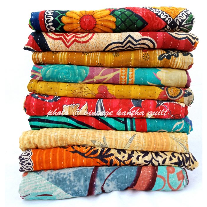 Wholesale Kantha Throw for sale by vintage kantha quilt