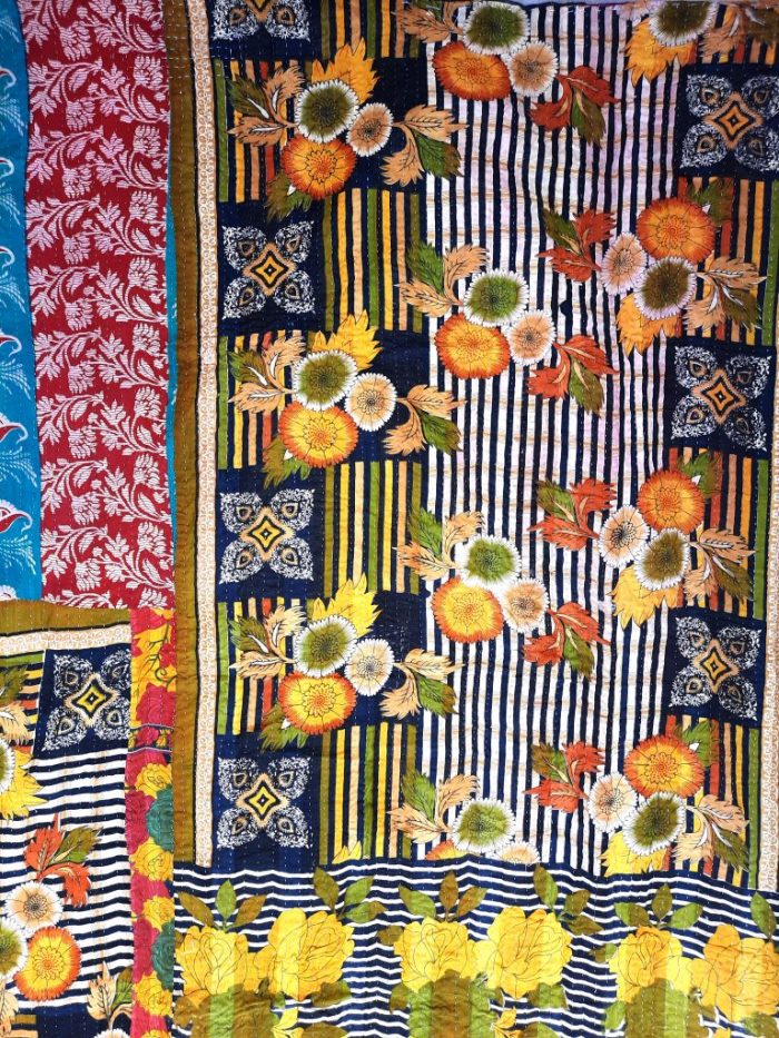 Vintage Kantha Quilts, Throw Blankets, Bedspreads & Wholesale Quilts