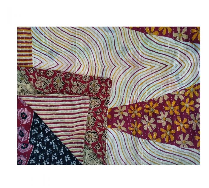 Vintage Kantha Quilts, Throw Blankets, Bedspreads & Wholesale Quilts