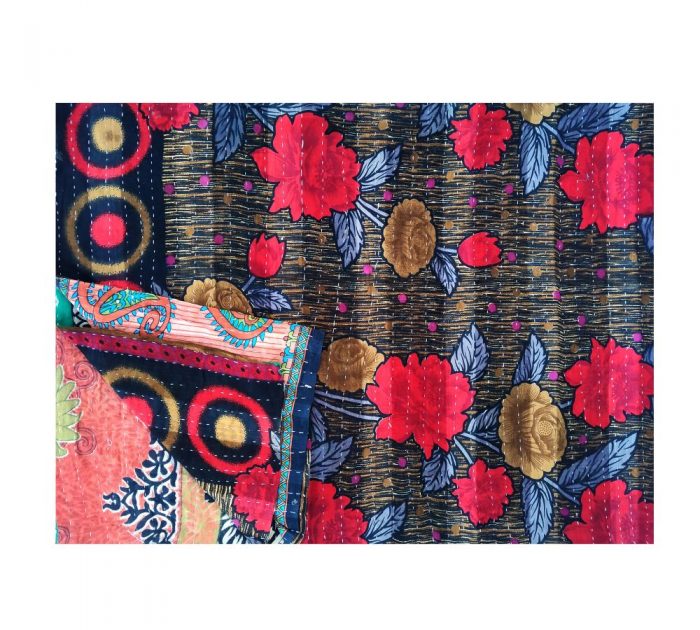 Vintage Kantha Quilts, Throw Blankets, Bedspreads & Wholesale Quilts