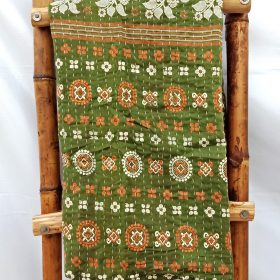 Vintage Kantha Quilt Throw