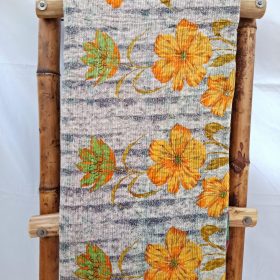 Spring Floral Kantha Quilt