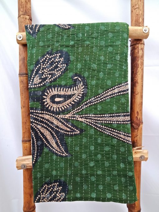 Garden Inspired Kantha Quilt