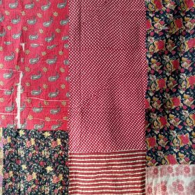 Close Stitched Heavy designer Kantha Quilt