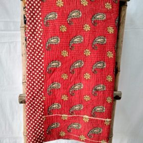 Close Stitched Heavy Kantha Quilt