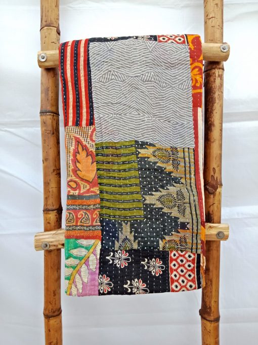 Patchwork Kantha Quilt