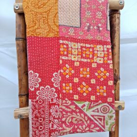 Indian Patchwork Kantha Quilt