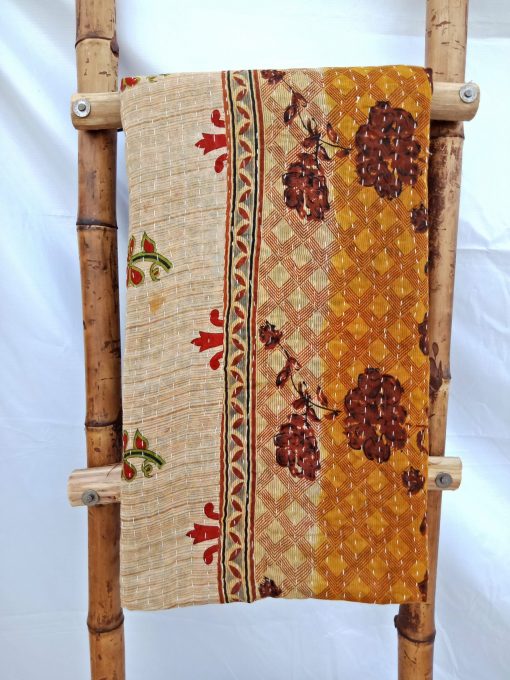 Vintage Kantha Quilt Savita