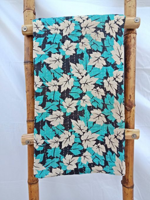 You & Me Vintage Kantha Quilt