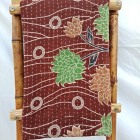 3 Layered Vintage Kantha Quilt