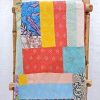 6 Layered Patchwork Kantha Quilt