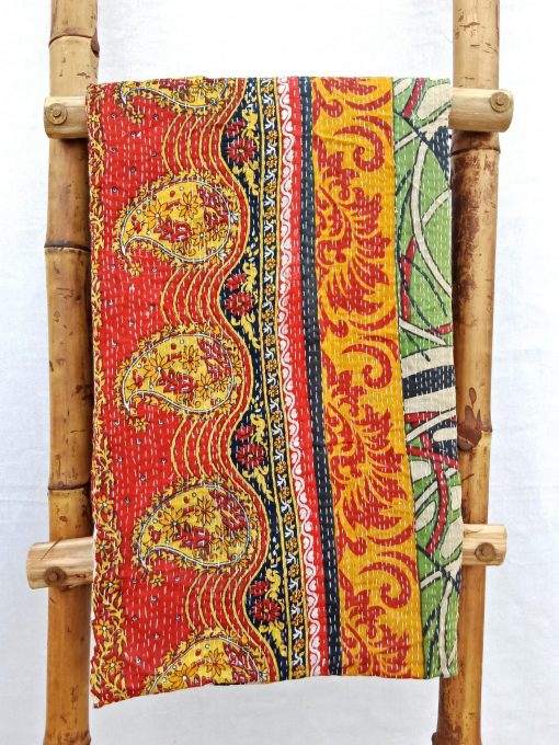 2 layered Close Stitched Kantha Quilt