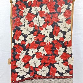 Close Stitched Baby Kantha Quilt