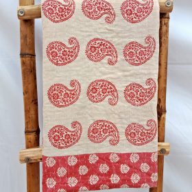 Paisley Vintage Kantha Bengal Quilt