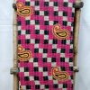 Checkerboard Vintage Kantha Quilt