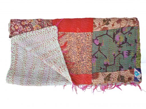 artisan made handmade kantha scarf