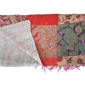 artisan made handmade kantha scarf