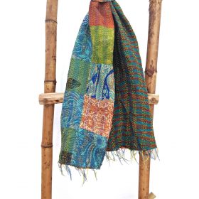 Bengal Reversible Kantha Scarf