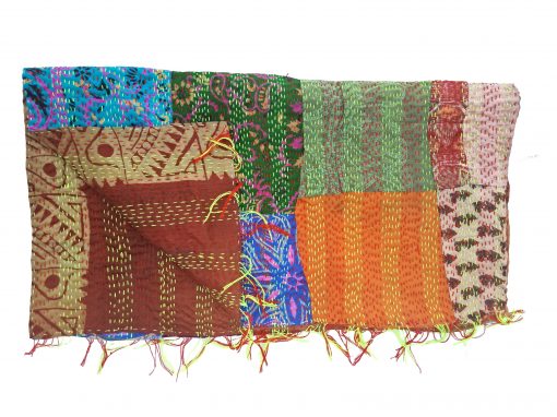 vintage patchwork scarf